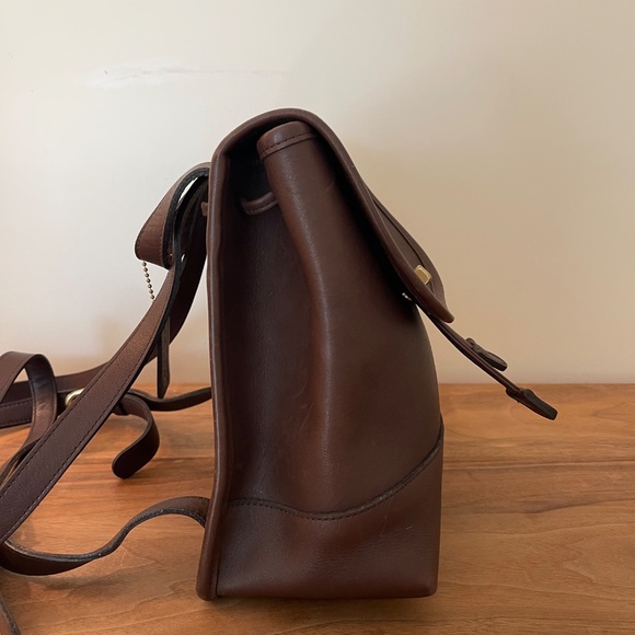 Vintage Coach Leather Mini Backpack, - Picture 3 of 7